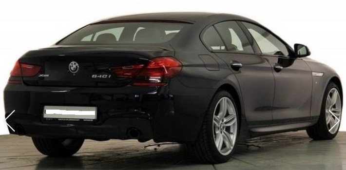 Left hand drive BMW 6 SERIES 640 